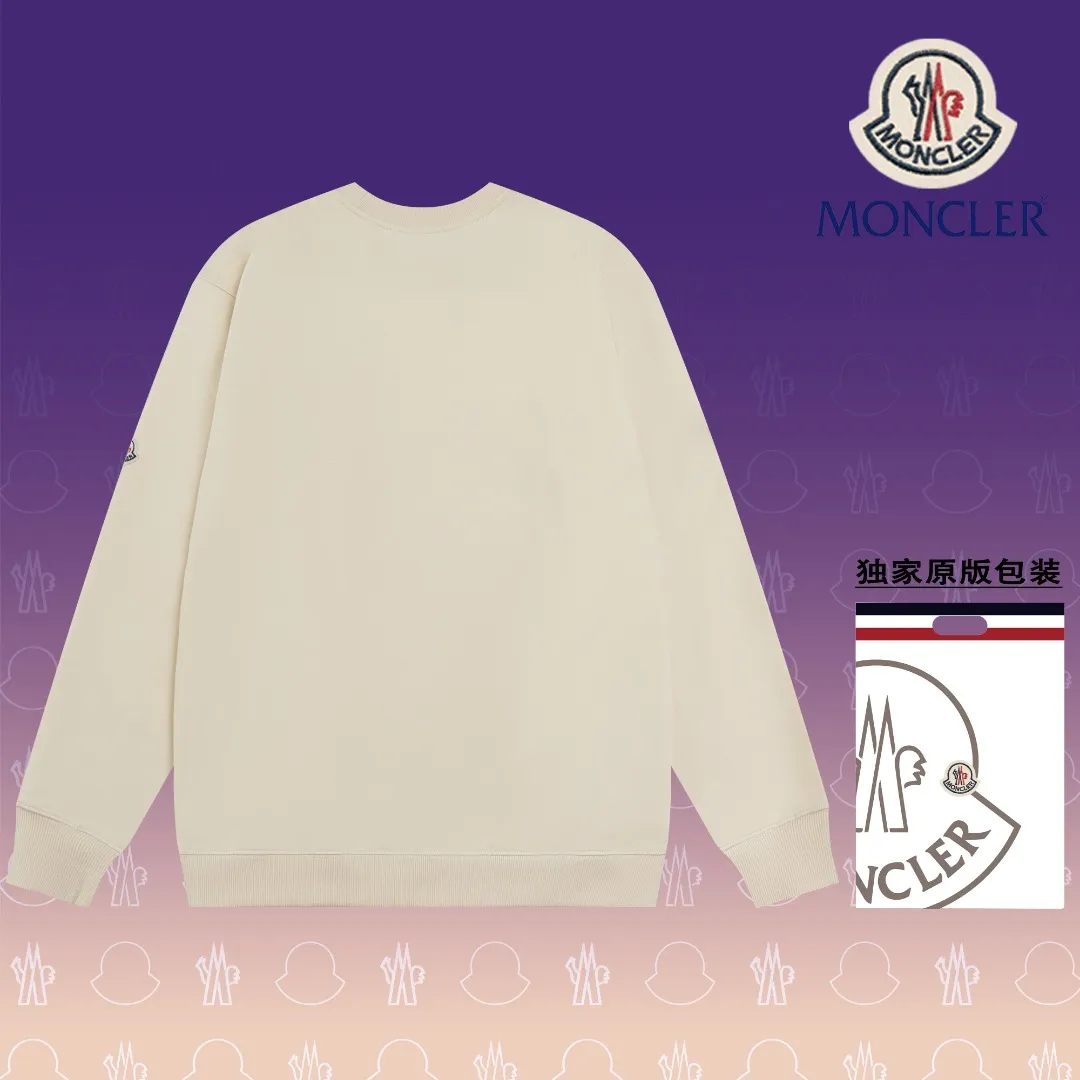 【 Quality】【 MONCLER】【In Stock 】 2024 New Arrival Premium 3D LOGO ， ， Premium ⚠️ ： 460 ， 21S 10S 26/2 1*1 ！ ， ， ， ， ， ！ Same Style ✔️ Same Style： ❗ ✔️【 Same Style， In Stock！】 ➡️Size：S M L XL XXL ➡️ ：Black White ⚠️Size Size